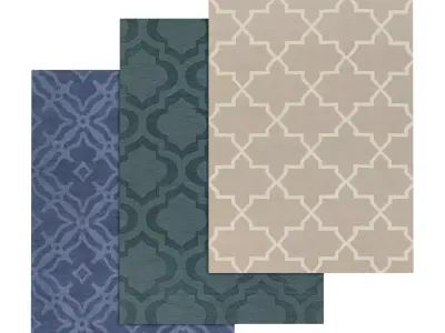 Rug Set 766 3D model