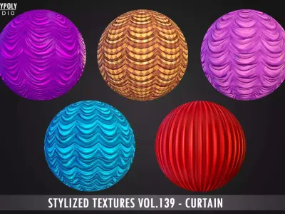 Curtain Vol 139 - Stylized Textures Texture