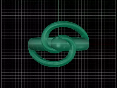 Minimal Abstract Ring 34 3D print model