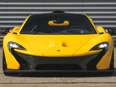 Mclaren P1 2015 Realistic Game Ready Rigged Ready  Low-poly 3D model