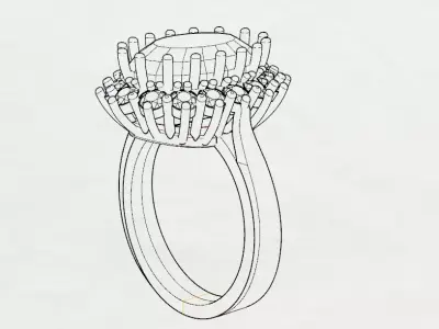 Rings 3D print model order