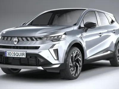 Renault Symbioz 2025 3D model