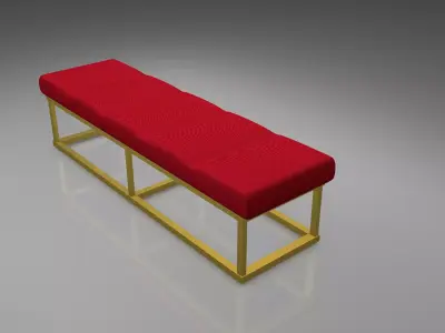Bench 3D model get