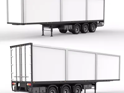 Trailer - Pro version  3D print model