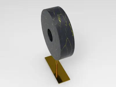 Oreko Vase Low-poly 3D model