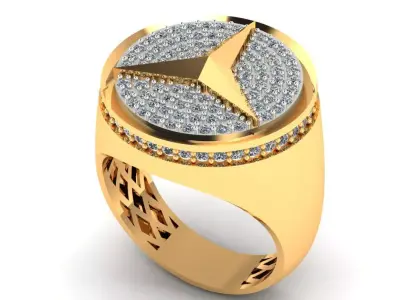 men ring 401002 3D print model