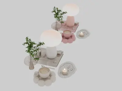 Decorative Set Two 3D model