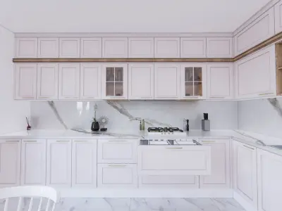 Classic kitchen Free 3D model