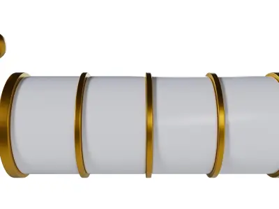 GOLD SLOT NEW 18 3D model