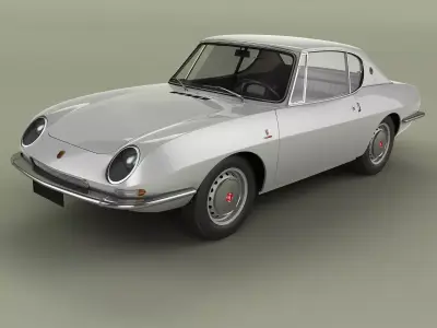 Fiat Abarth 1000 OTR  3D model