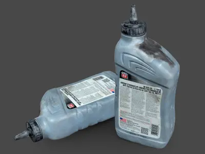 Transmission Fluid Bottle 3D model