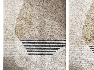 Rug Set 03 3D model