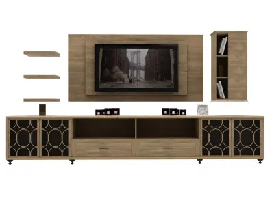 TV unit 3D model