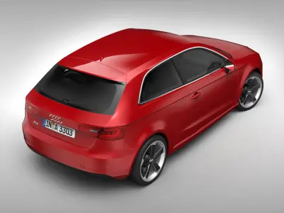 Audi A3 2013 3D model