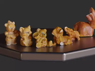 Plaster Animal collection