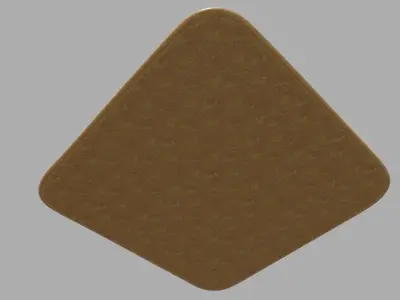 Decoration Cookie Christmas Low-poly 3D model