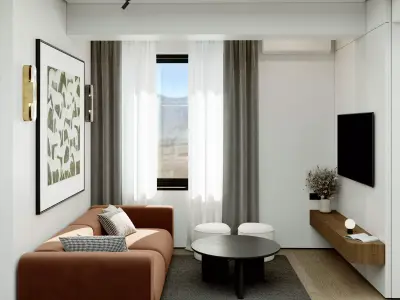 Interior Room Scene  3D model