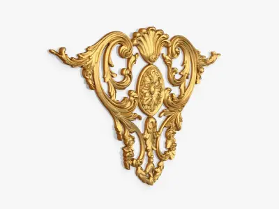 Classic decor ornament 286 3D model