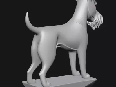 Schnauzer 3D print model