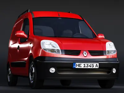Renault Kangoo Minivan 3D model