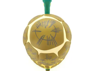 Tortoise toon 3d model 3 3D model