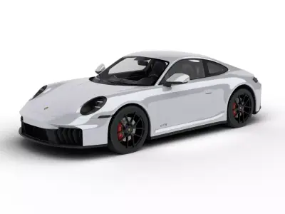 Porsche 911 Carrera 4GTS 2025 3d model 3D model