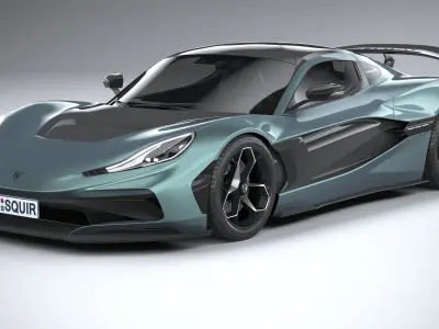 Rimac Nevera R 2025 3D model