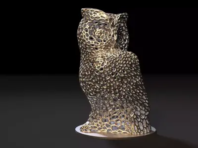Owl decor 3D print model