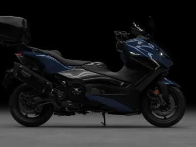 T-Max 560 TECH 2023 - With accessories 3D model