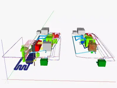 IC 1 Diesel setups 3D model