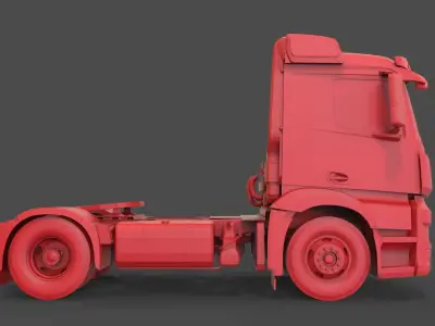 Mercedes Benz Antos 3D print model