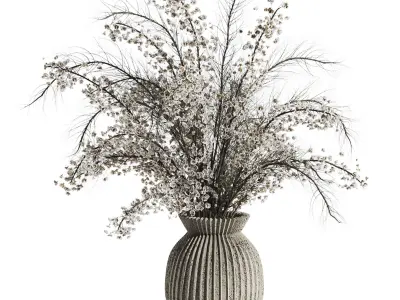 bouquet set 3D model purchase