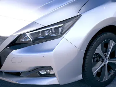 Nissan Leaf 2018 3D model