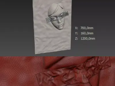 Decorative Relief v8 3D model