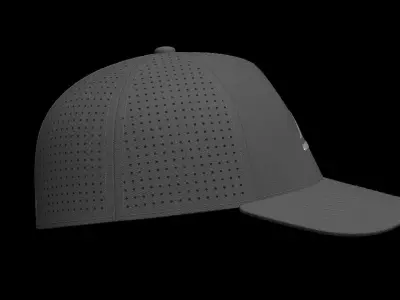 Flex Hat Black  3D model