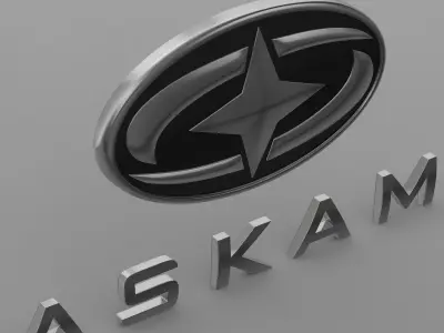 askam logo 3D model
