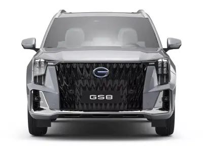 2026 GAC GS8 7 Seats Hybrid with Interior 3D model