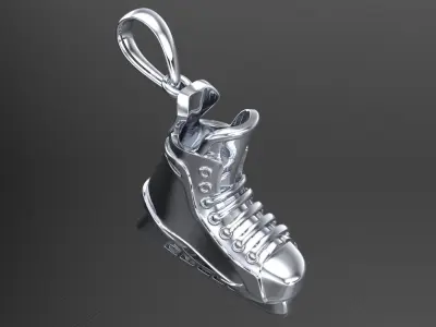 Skate  Shoes  Pendant 3D print model