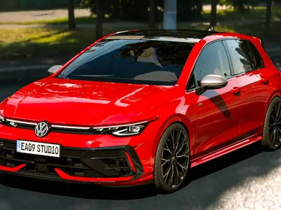 2025 Volkswagen Golf R 3D model