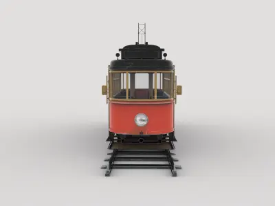 Cable car  3D model