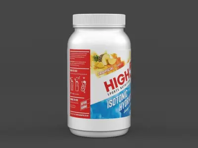 Protein Powder 3D model