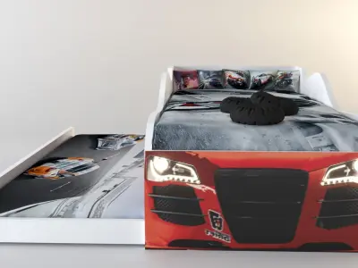 CHILDREN BED 3D model