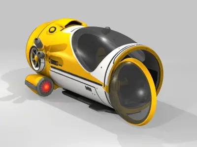 Hover Vehicle 3D model