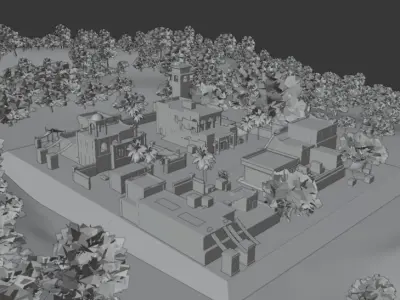 map-pubg The 6th Anniversary 3D model