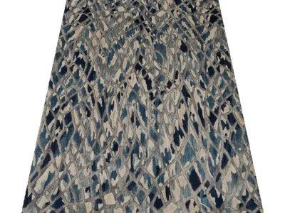 Rug Set 1072 3D model