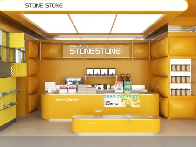 Coffe Shop 02 3D model