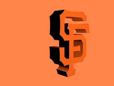 San Francisco Giants Team Logo 3D model
