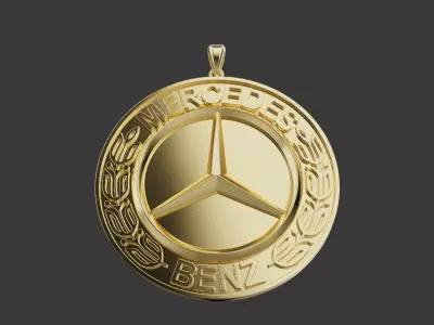 Mercedes-Benz Pendant 0096 3D print model
