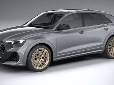 Audi RS Q8 2025 3D model