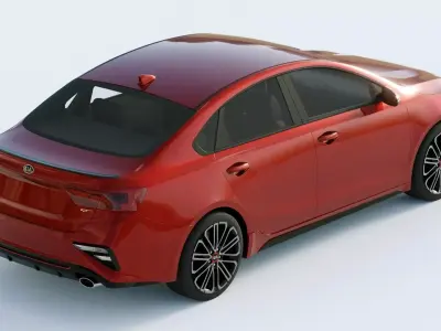 Kia Forte GT 2019 3D model